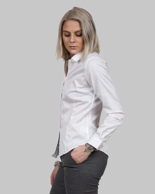 Green Bow 01 Women's Shirt - James Harvest New Zealand