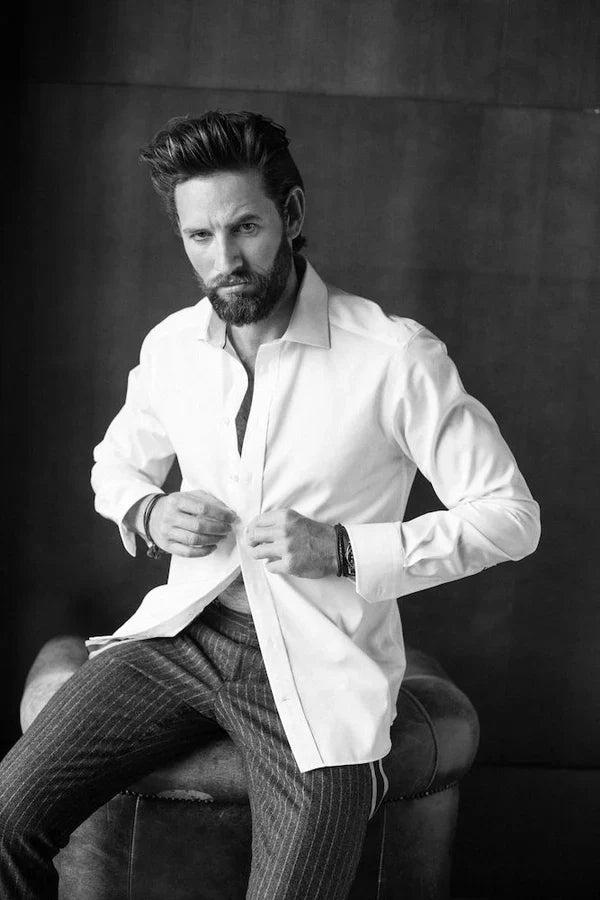 Green Bow 01 Men's Shirt - James Harvest New Zealand